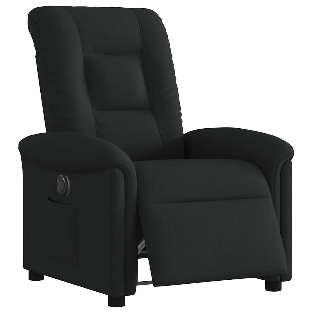 Fauteuil inclinable électrique Noir Tissu - XIOS