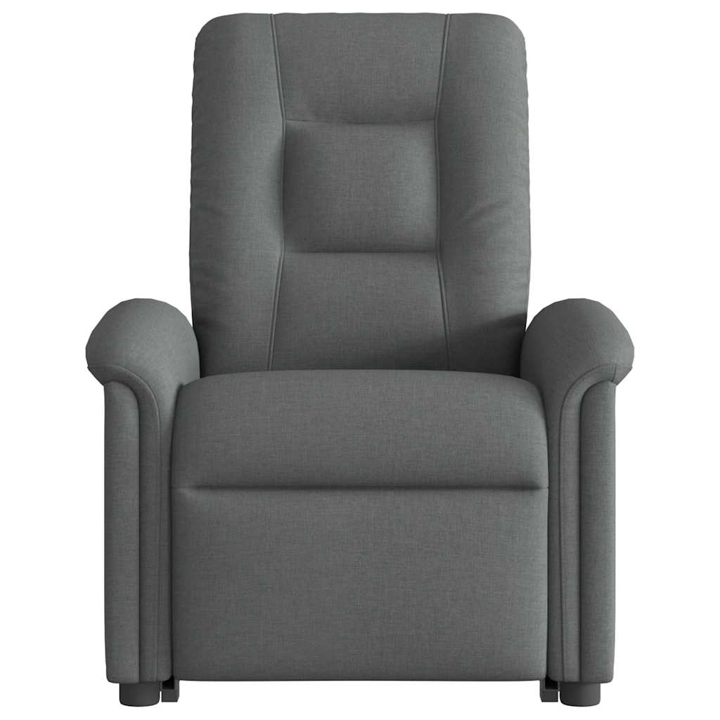 Fauteuil inclinable Gris foncé Tissu - XIOS