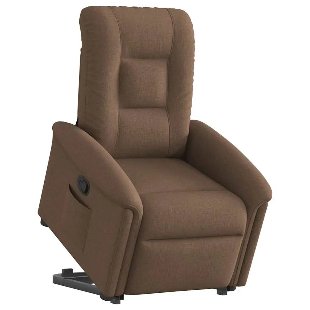 Fauteuil inclinable Marron Tissu - XIOS