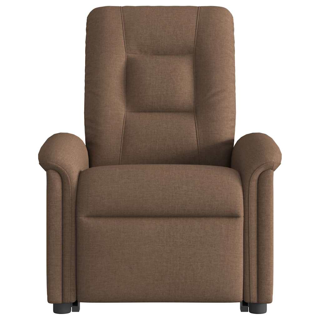 Fauteuil inclinable Marron Tissu - XIOS