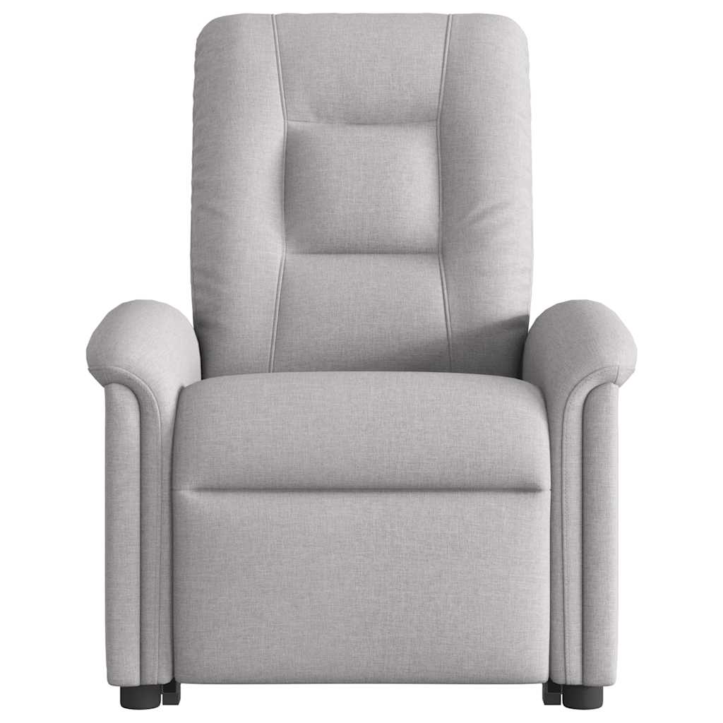 Fauteuil inclinable gris nuage tissu - XIOS