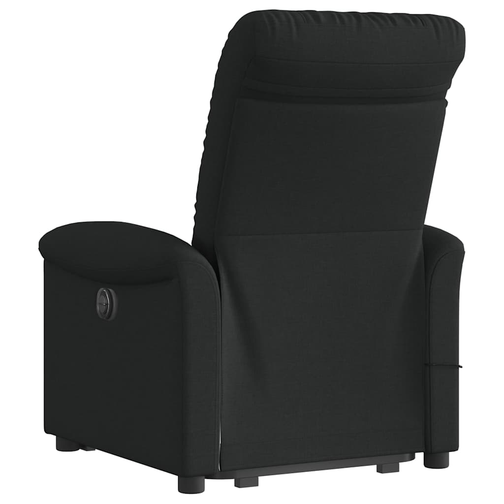 Fauteuil inclinable de massage électrique Noir Tissu - XIOS