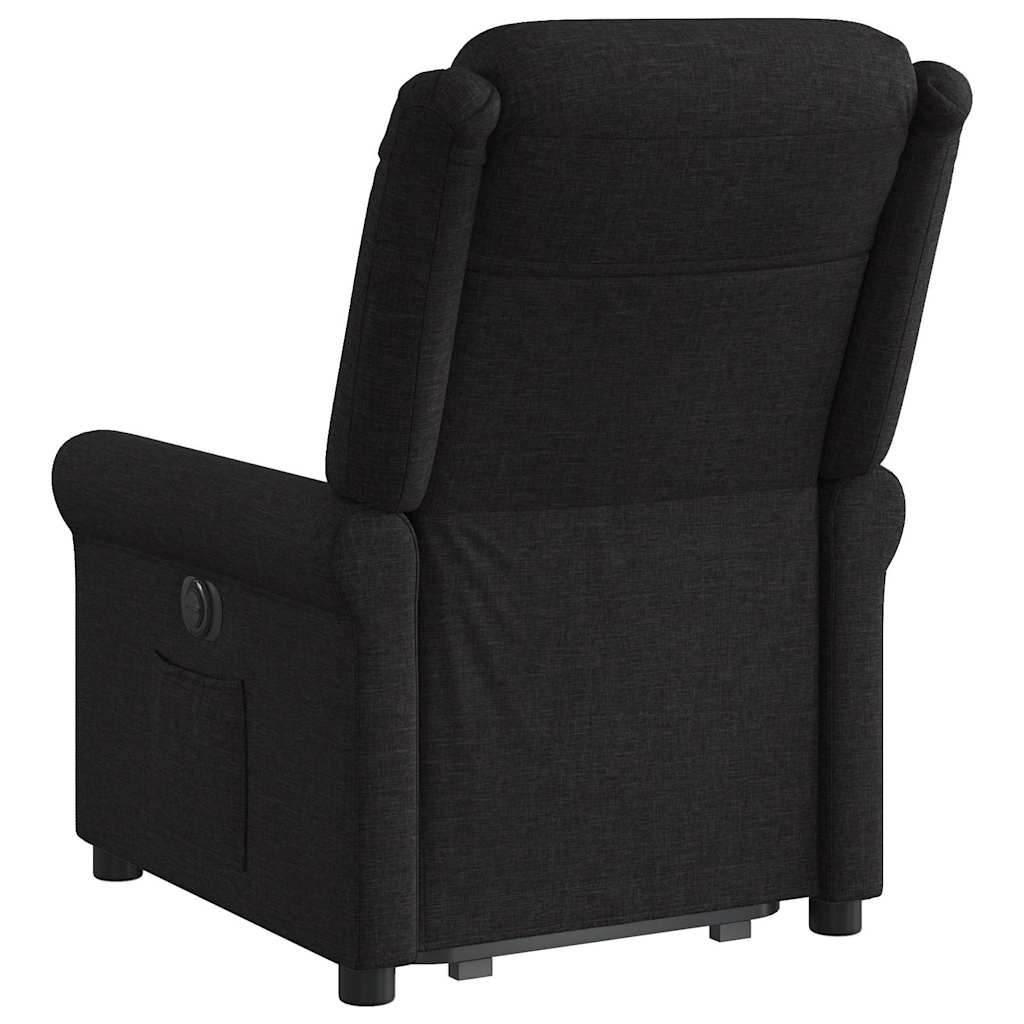 Fauteuil inclinable noir tissu - XIOS