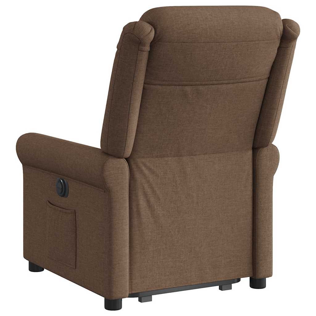 Fauteuil inclinable Marron Tissu - XIOS