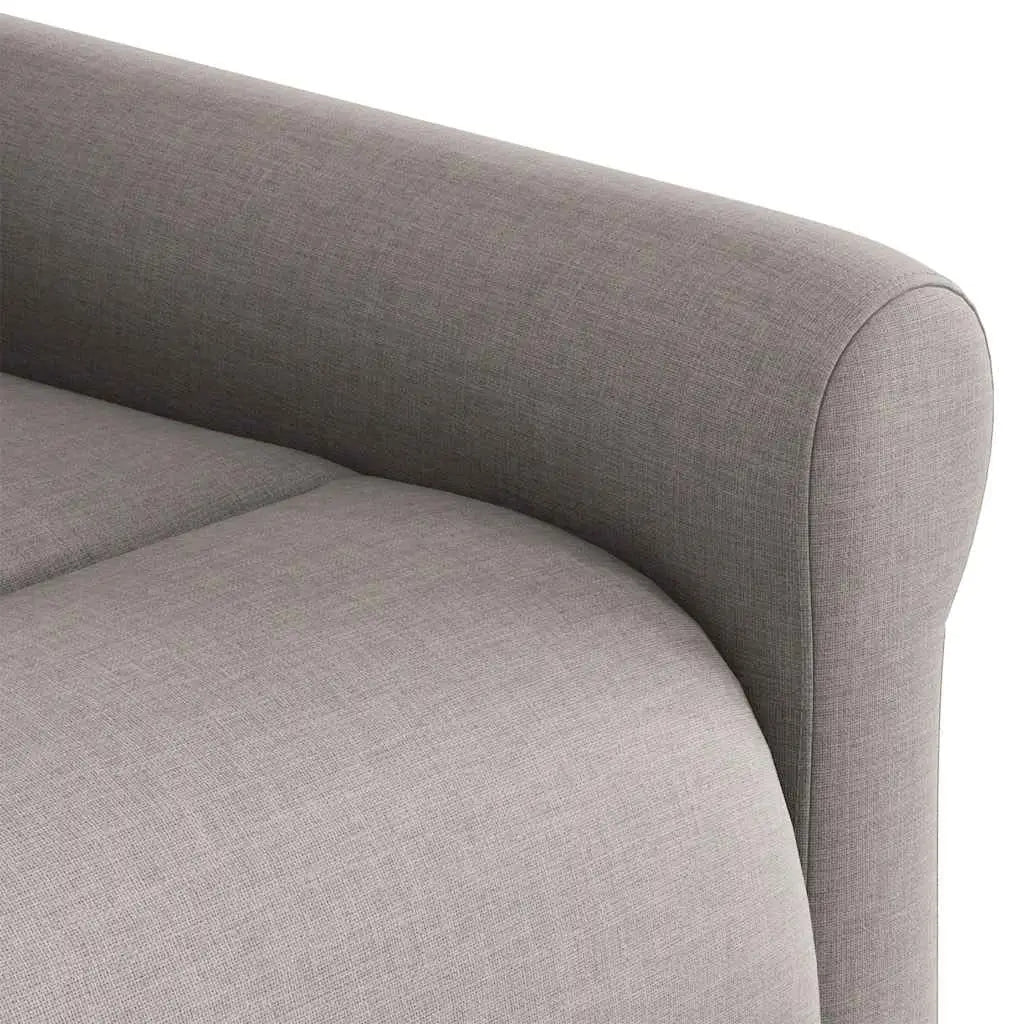 Fauteuil de massage inclinable électrique Taupe Tissu - XIOS