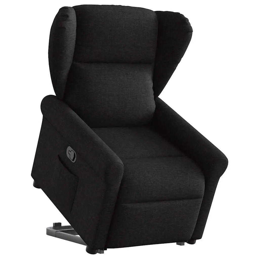 Fauteuil inclinable noir tissu - XIOS