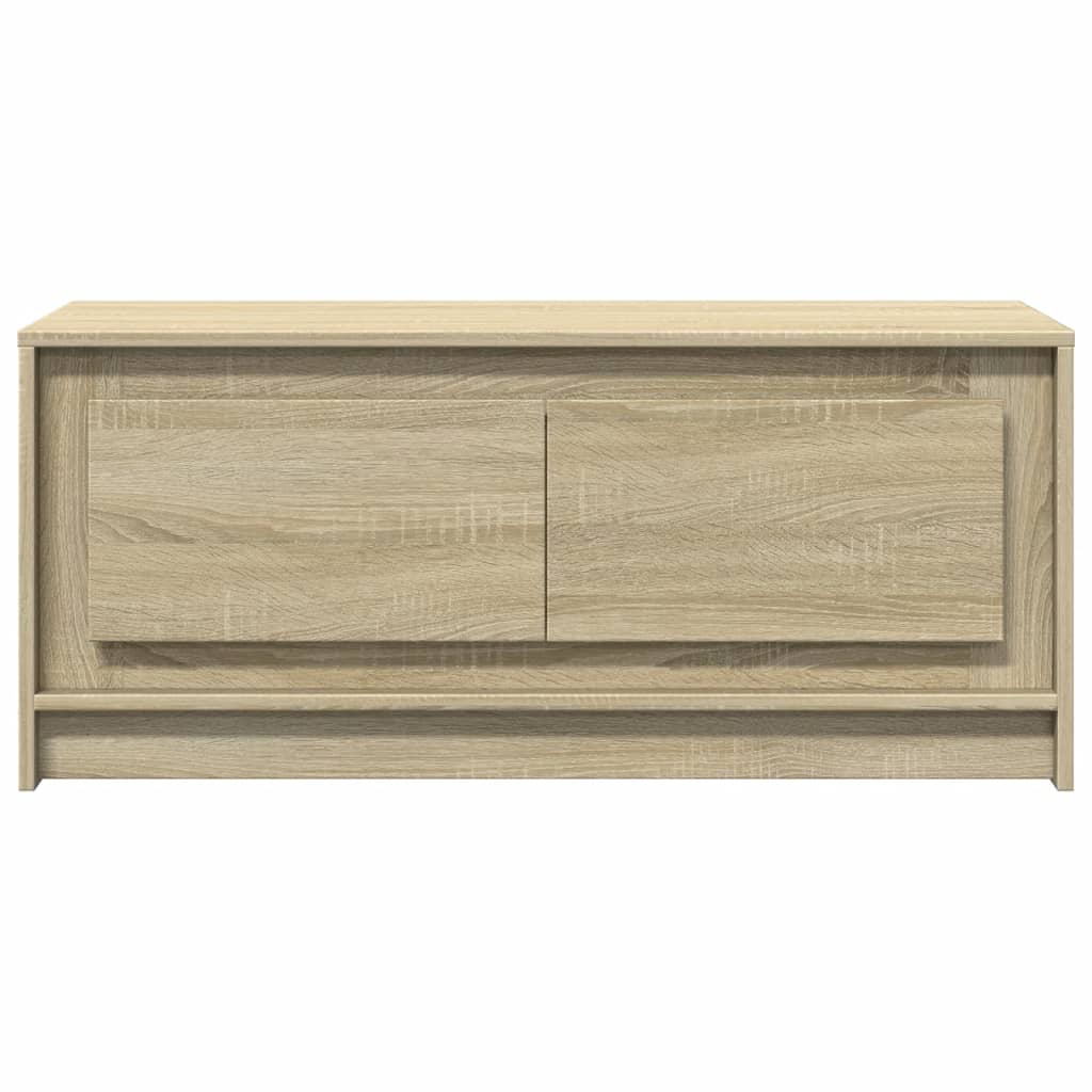 Table basse avec lumières LED chêne sonoma bois d'ingénierie XIOS