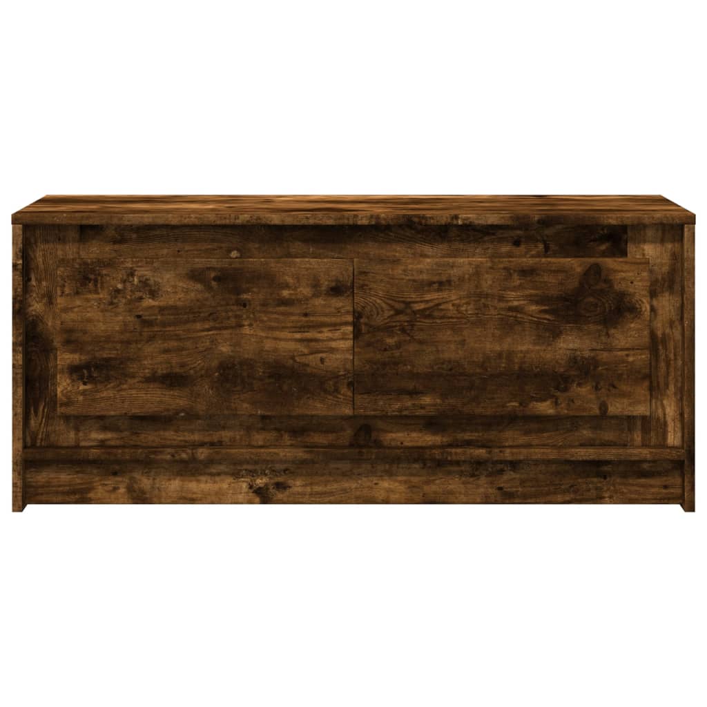 Table basse avec lumières LED chêne fumé ois d'ingénierie - XIOS