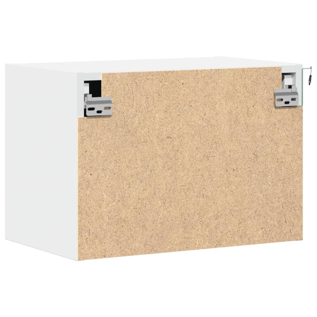 Table de chevet murale avec lumières LED blanc - XIOS