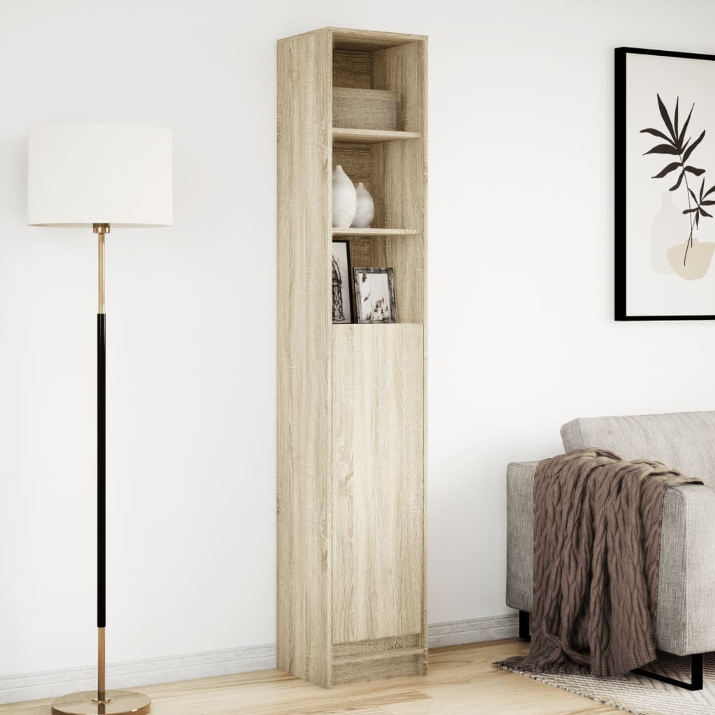 Buffet avec LED chêne sonoma 36x32,5x200 cm bois d'ingénierie - XIOS
