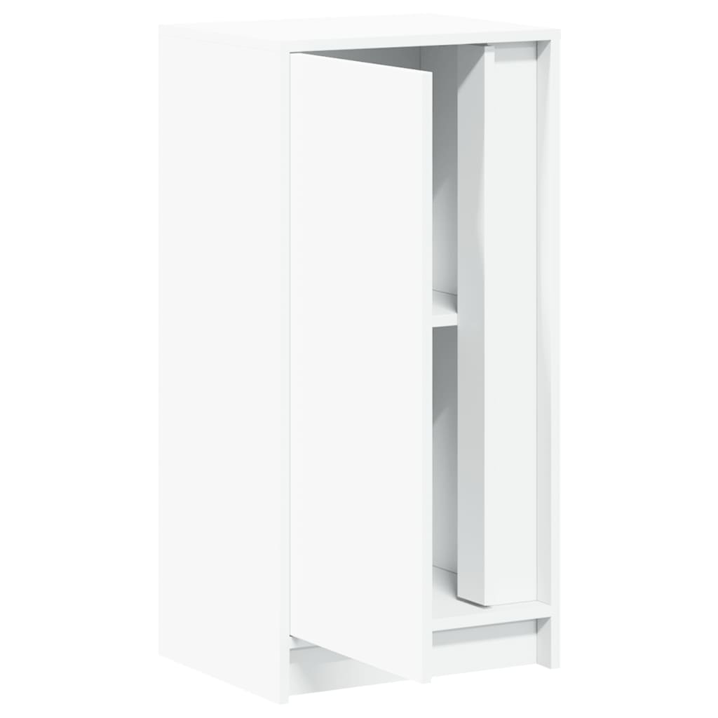 Buffet avec LED blanc 42,5x34x85 cm bois d'ingénierie - XIOS