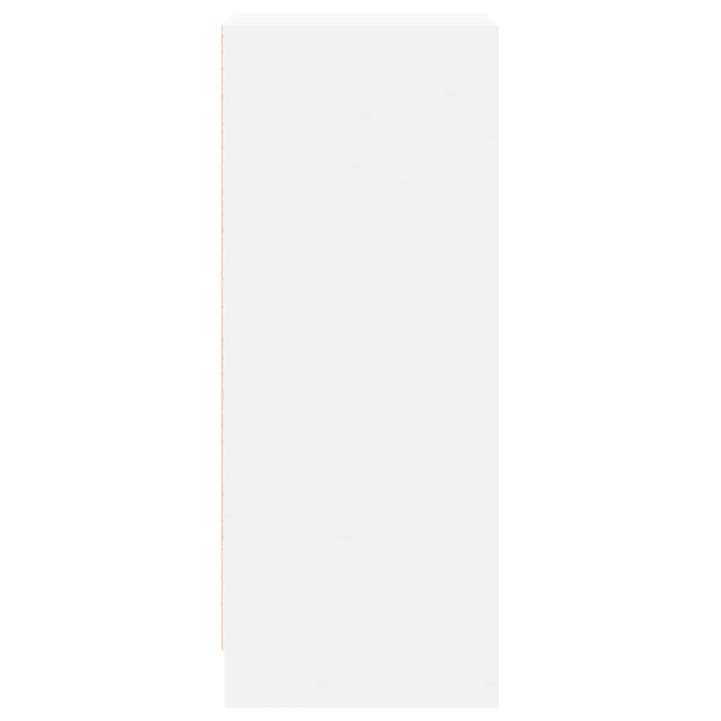 Buffet avec LED blanc 42,5x34x85 cm bois d'ingénierie - XIOS