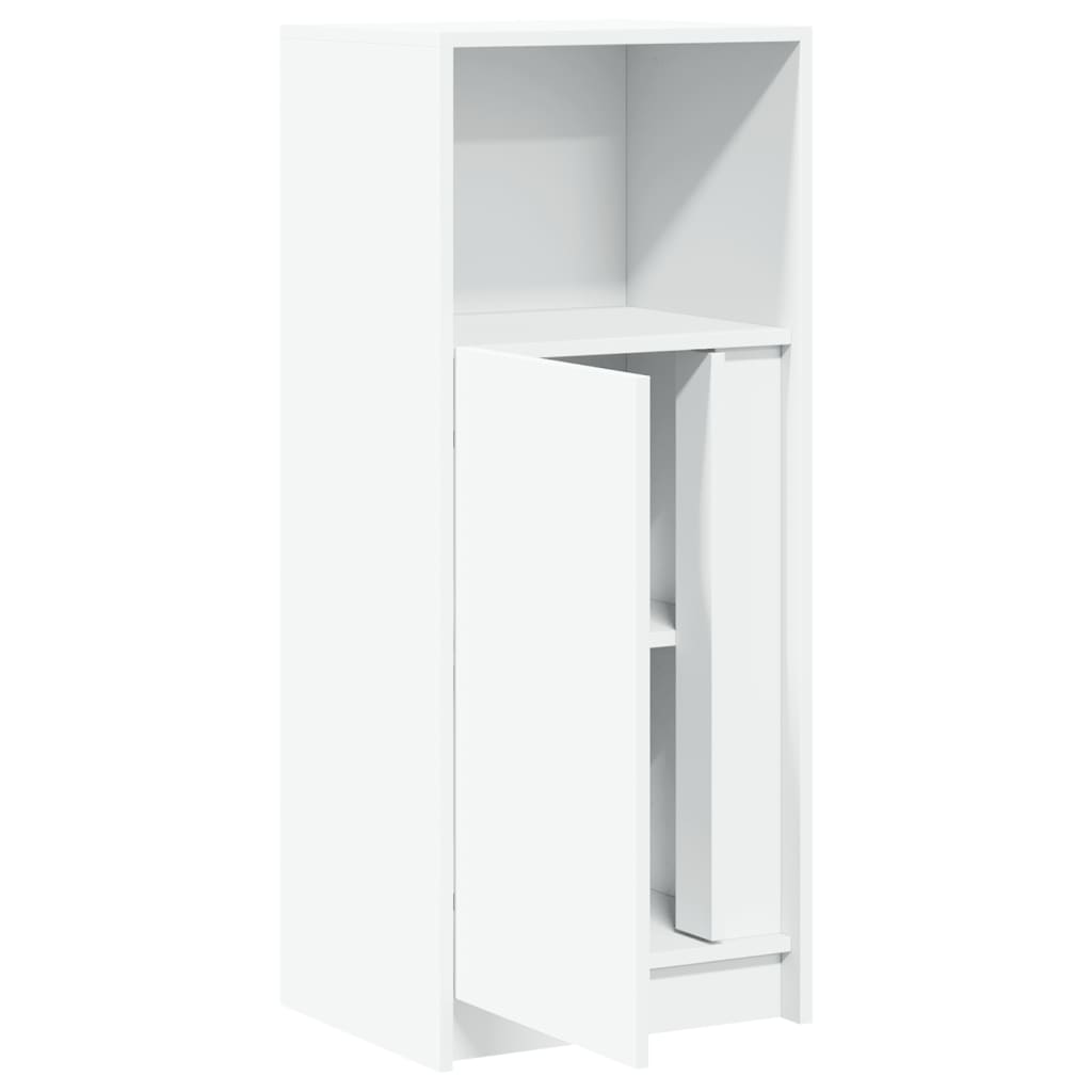 Buffet avec LED blanc 42,5x34x100 cm bois d'ingénierie - XIOS