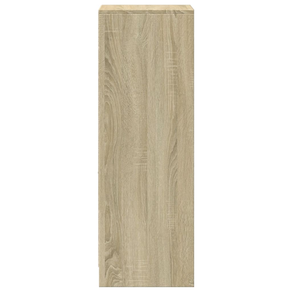 Buffet avec LED chêne sonoma 38x34x100 cm bois d'ingénierie - XIOS