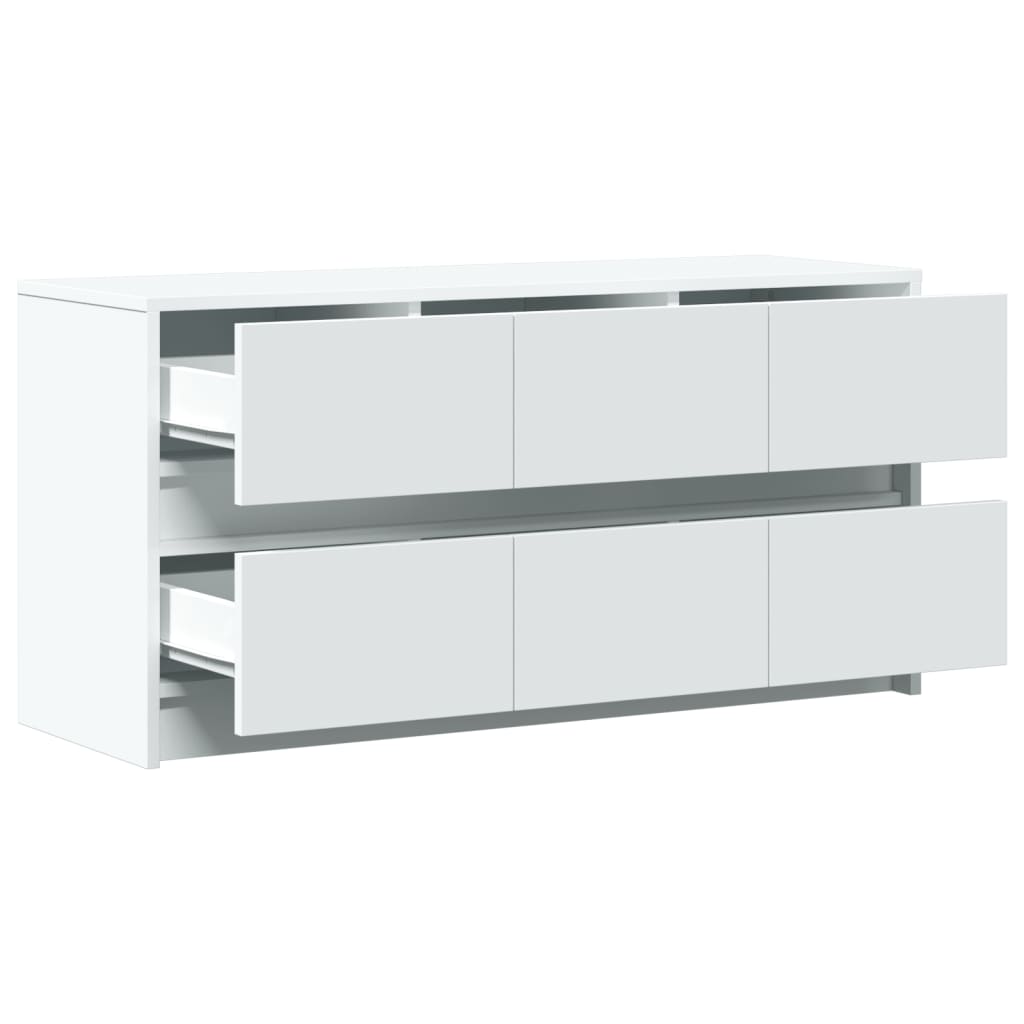 Meuble TV avec LED blanc 100x34x50 cm bois d'ingénierie - XIOS