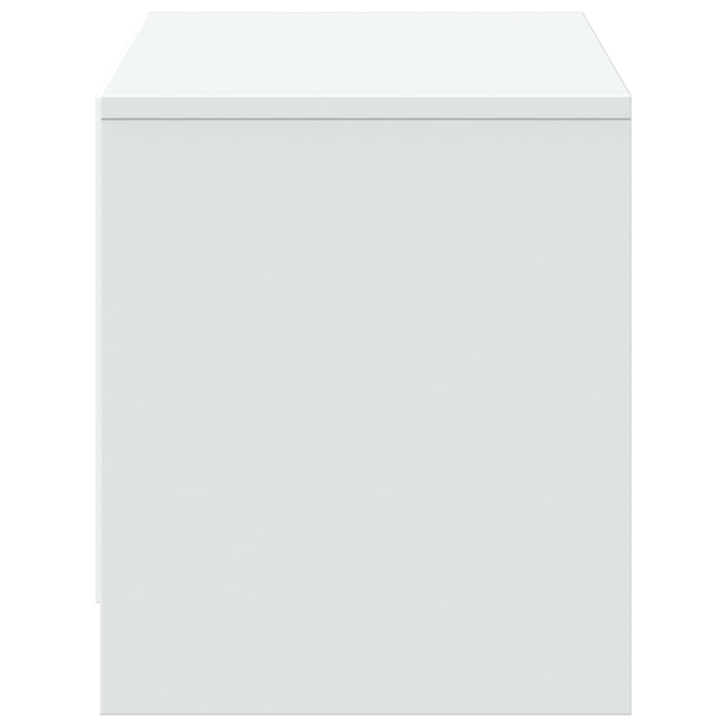 Meuble TV avec LED blanc 97x34x40 cm bois d'ingénierie - XIOS