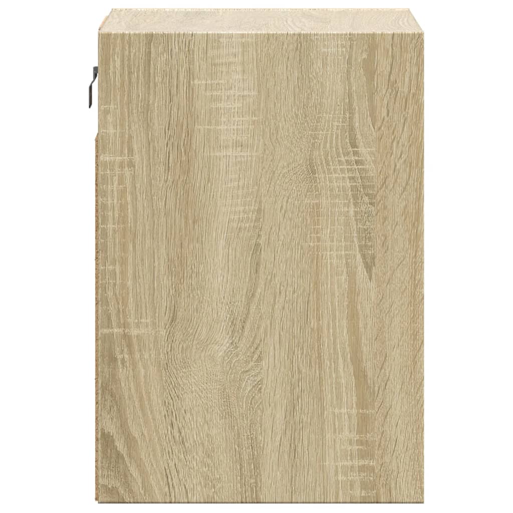Meuble TV mural avec lumières LED chêne sonoma 41x31x45 cm - XIOS