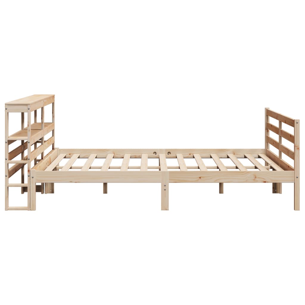 Cadre de lit sans matelas 180x200 cm bois massif de pin - XIOS