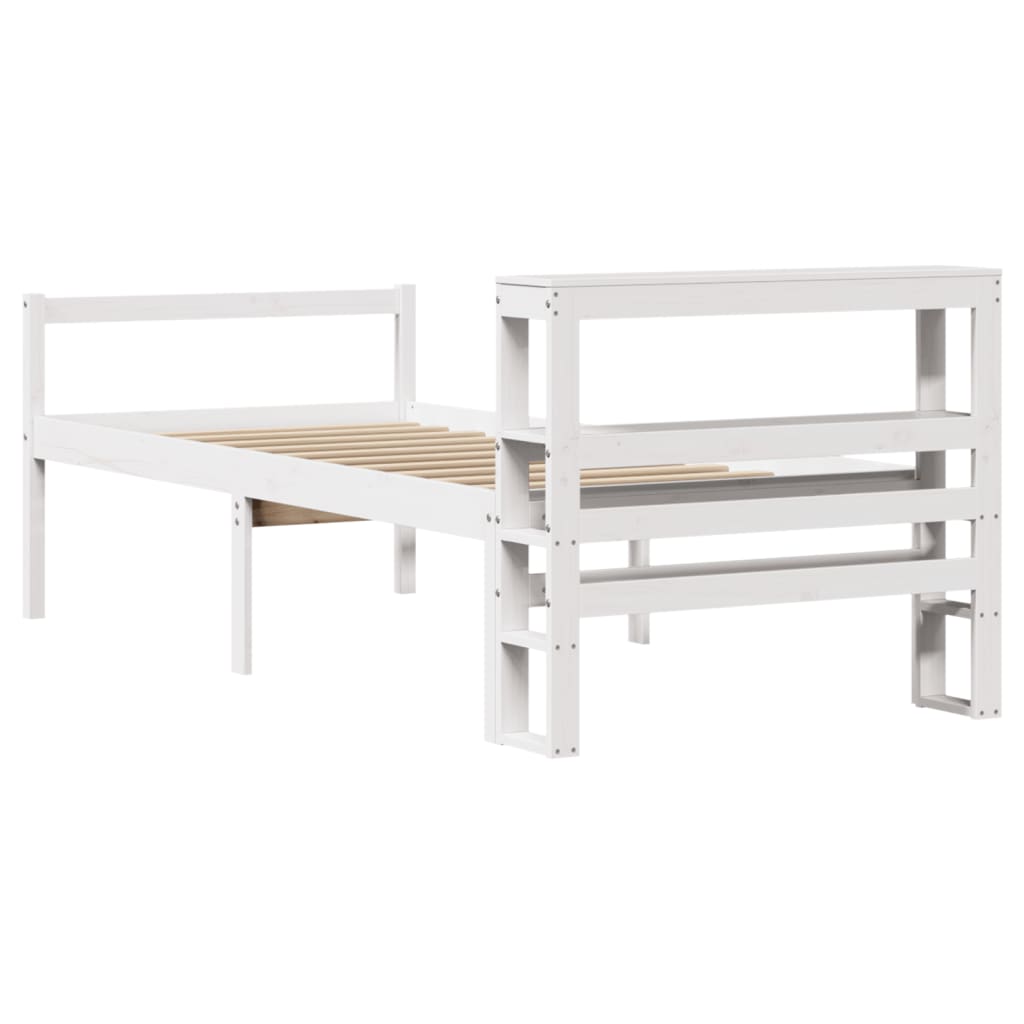 Lit pour personne âgée avec tête de lit sans matelas 75x190 cm - XIOS