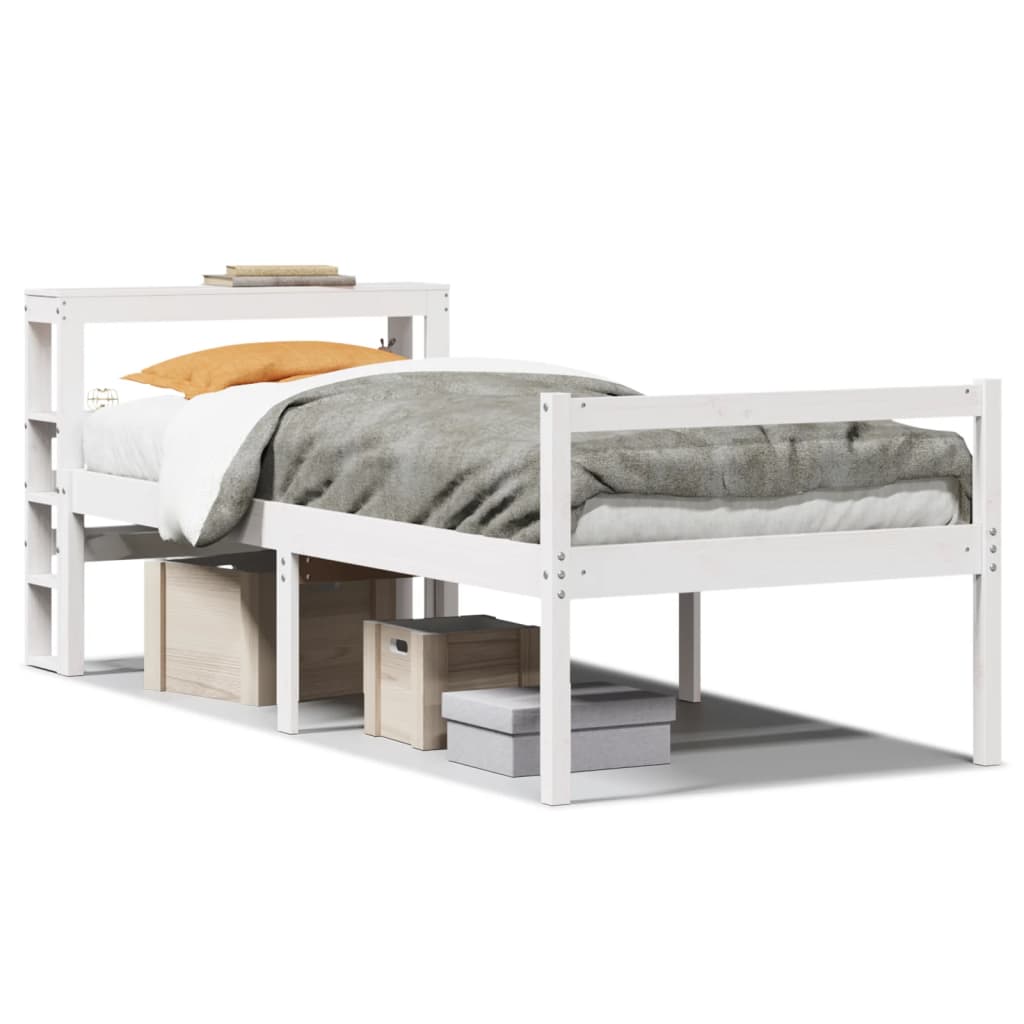 Lit pour personne âgée avec tête de lit sans matelas 90x190 cm - XIOS