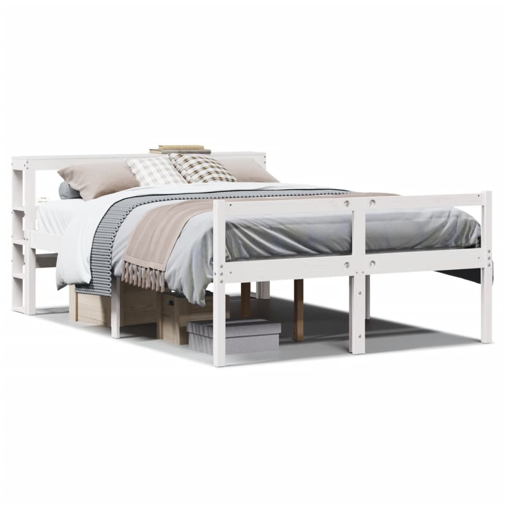 Lit pour personne âgée avec tête de lit sans matelas 150x200 cm - XIOS