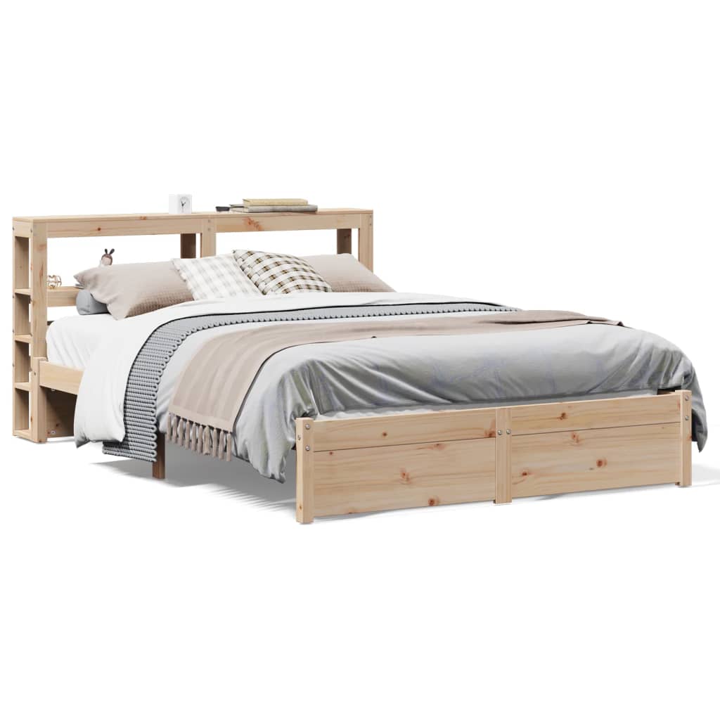 Cadre de lit avec tête de lit sans matelas 140x200 cm - XIOS