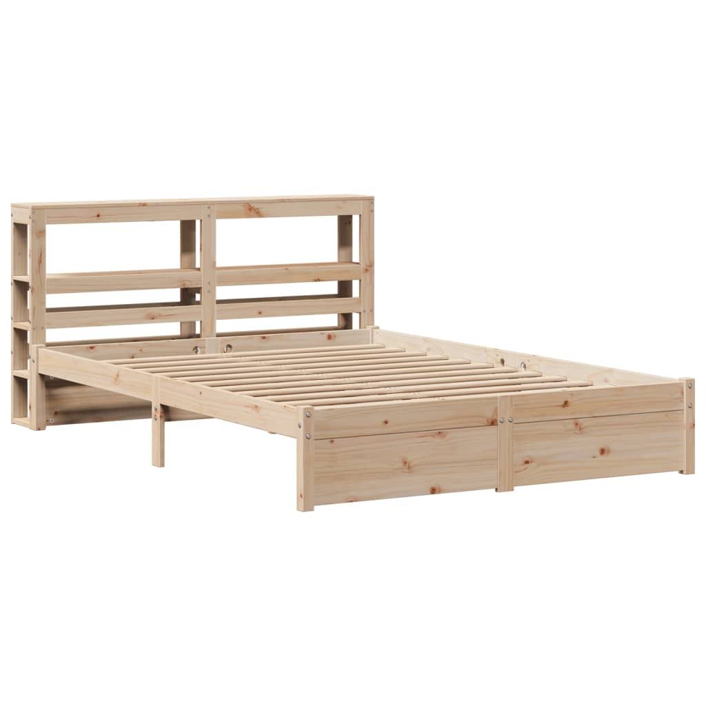 Cadre de lit avec tête de lit sans matelas 140x200 cm - XIOS
