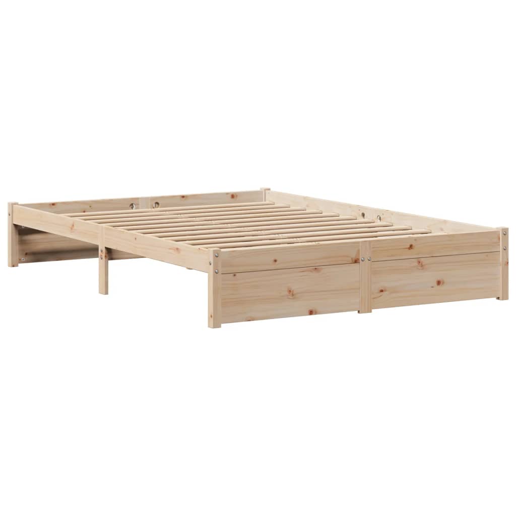 Cadre de lit avec tête de lit sans matelas 140x200 cm - XIOS