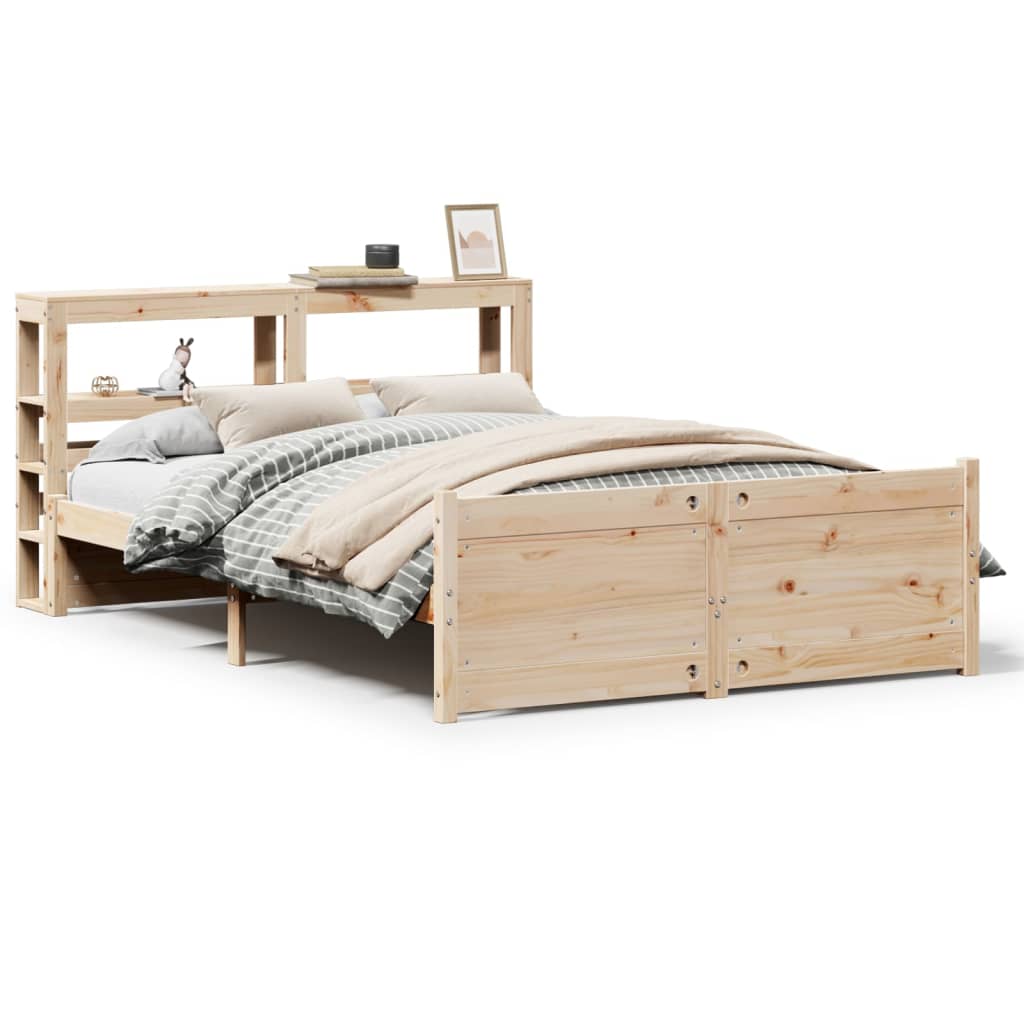 Cadre de lit avec tête de lit sans matelas 140x200 cm - XIOS
