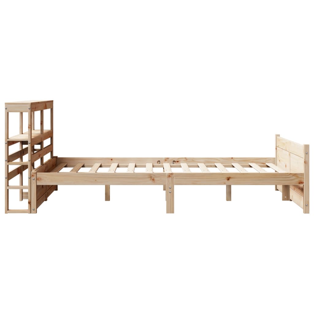 Cadre de lit avec tête de lit sans matelas 140x200 cm - XIOS