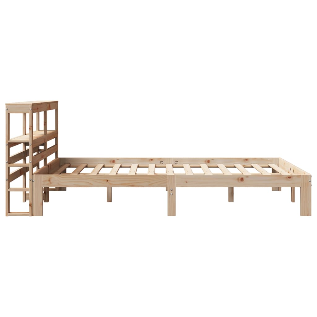 Cadre de lit avec tête de lit sans matelas 140x190 cm - XIOS