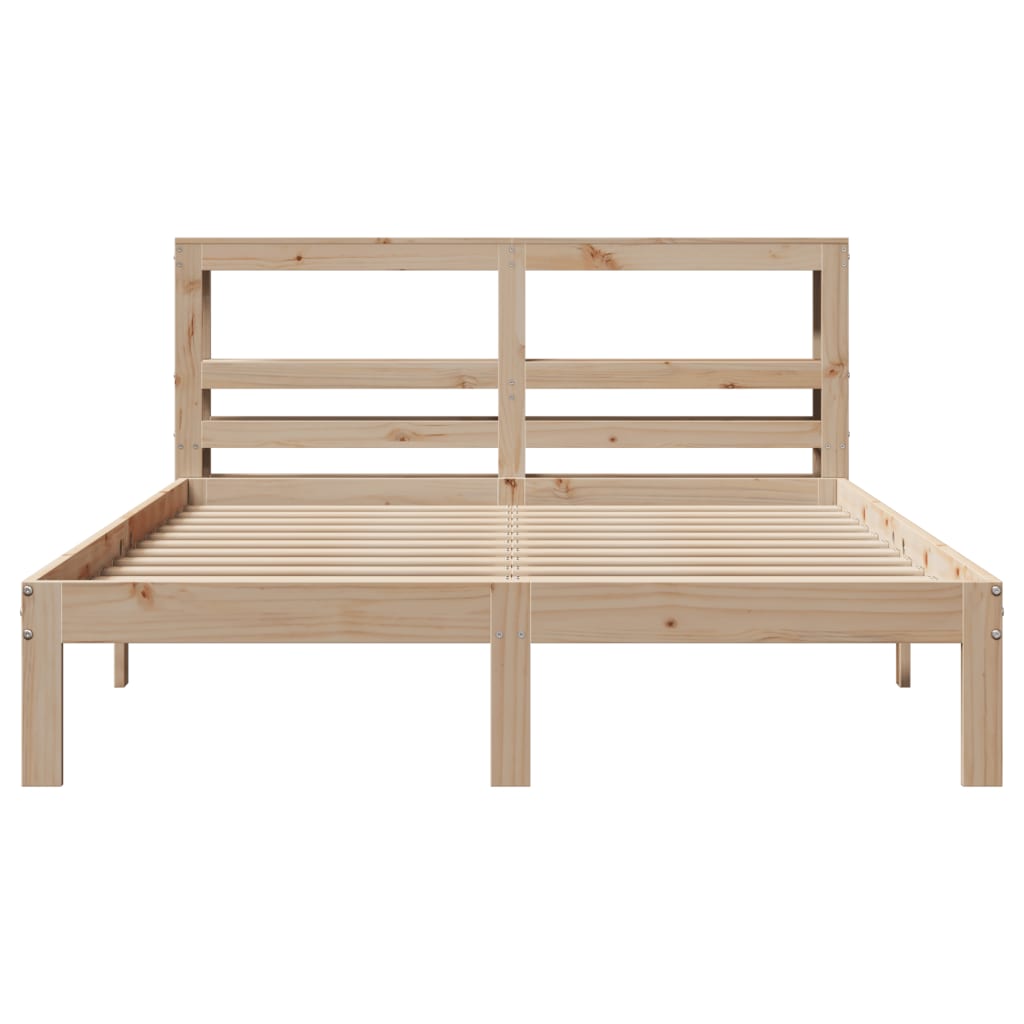 Cadre de lit avec tête de lit sans matelas 140x200 cm - XIOS