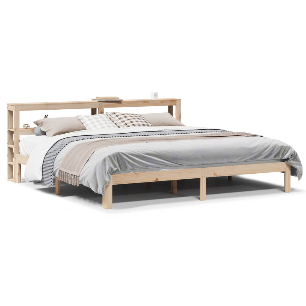 Cadre de lit avec tête de lit sans matelas 180x200 cm - XIOS