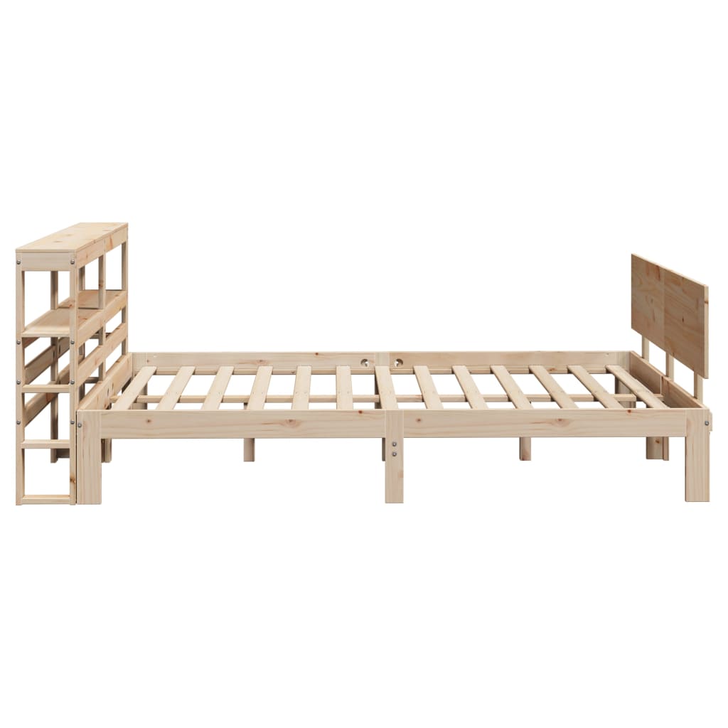 Cadre de lit avec tête de lit sans matelas 140x190 cm - XIOS
