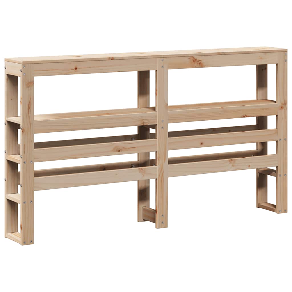 Cadre de lit sans matelas 120x200 cm bois de pin massif - XIOS