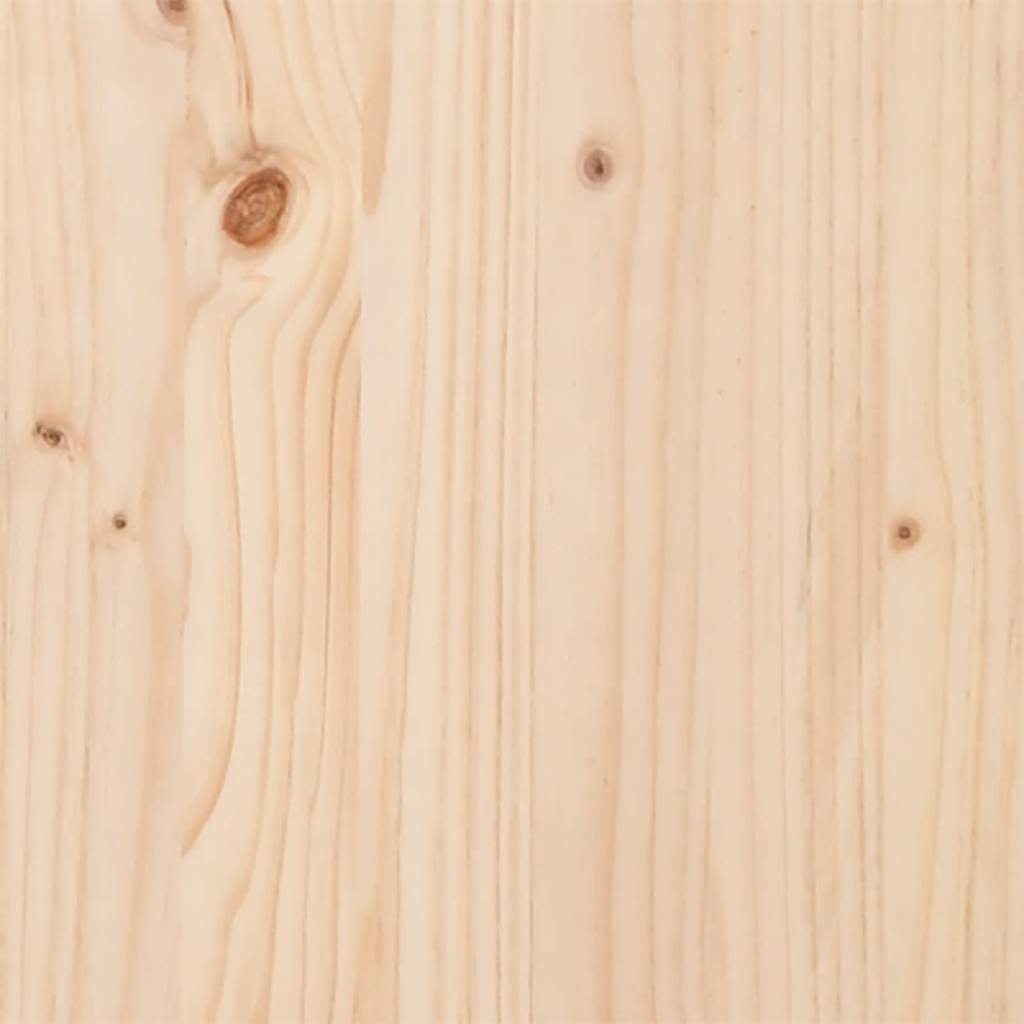 Cadre de lit sans matelas 120x200 cm bois de pin massif - XIOS