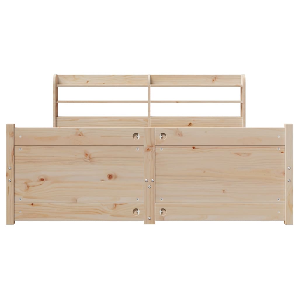Cadre de lit avec tête de lit sans matelas 120x190 cm - XIOS