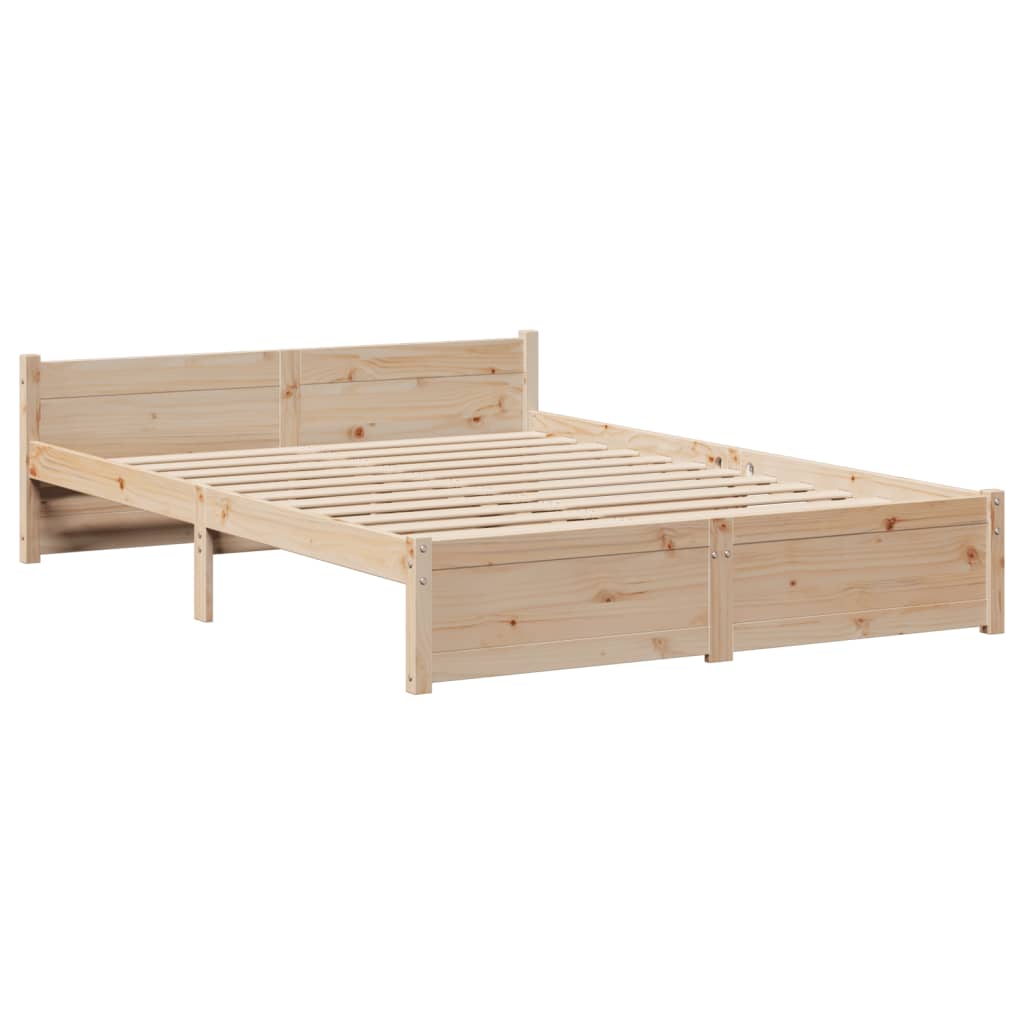 Cadre de lit avec tête de lit sans matelas 120x190 cm - XIOS