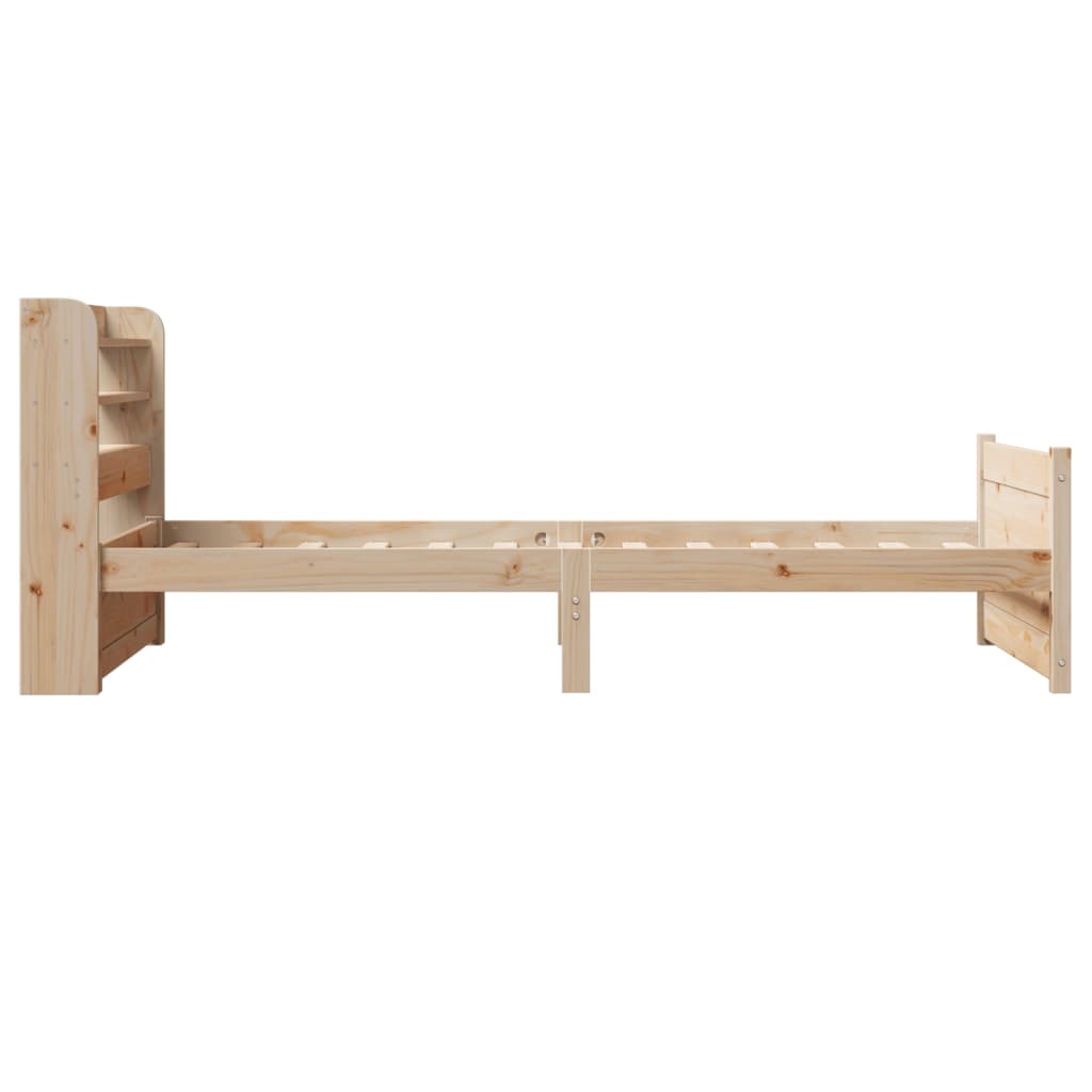 Cadre de lit avec tête de lit sans matelas 90x200 cm - XIOS