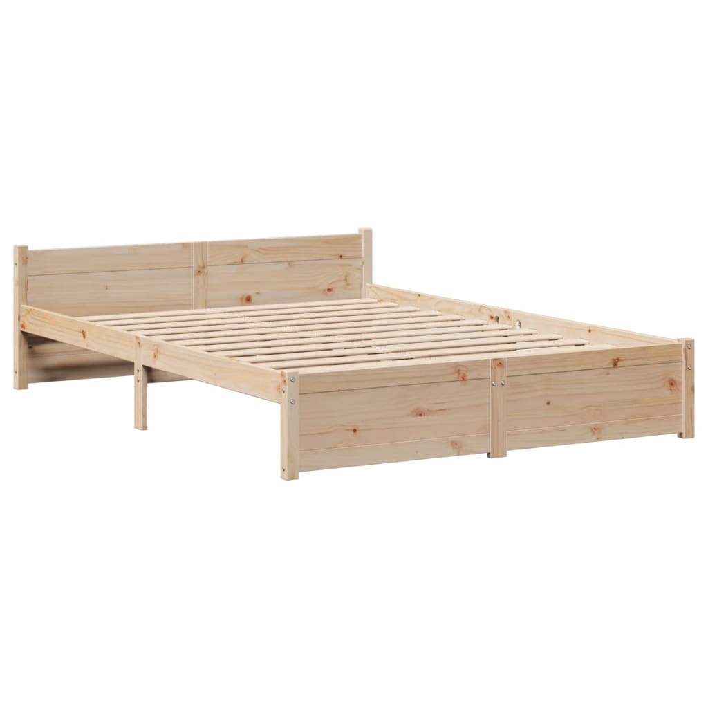 Cadre de lit avec tête de lit sans matelas 120x200 cm - XIOS