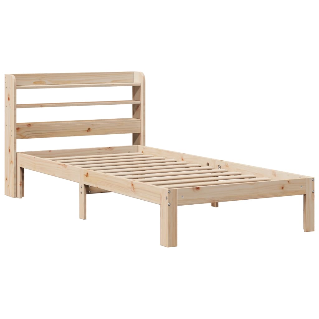 Cadre de lit avec tête de lit sans matelas 90x200 cm - XIOS