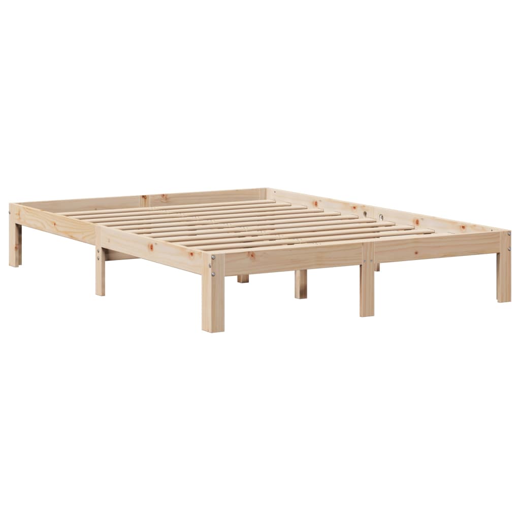 Cadre de lit avec tête de lit sans matelas 140x200 cm - XIOS