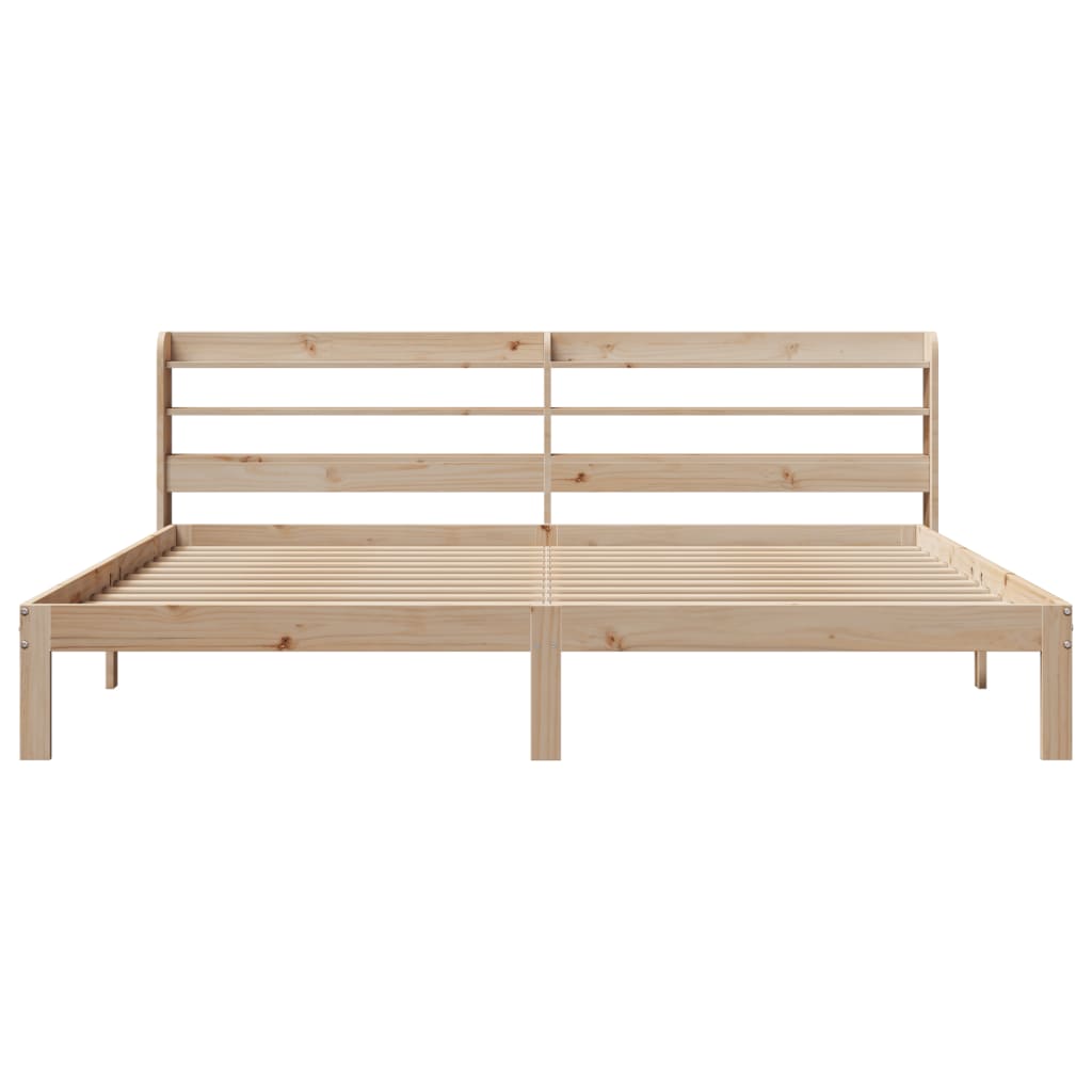 Cadre de lit avec tête de lit sans matelas 180x200 cm - XIOS