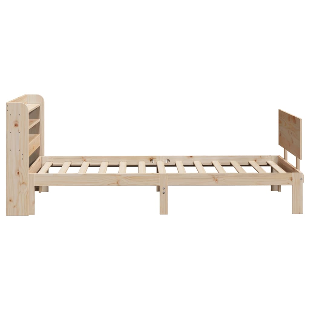 Cadre de lit avec tête de lit sans matelas 100x200 cm - XIOS