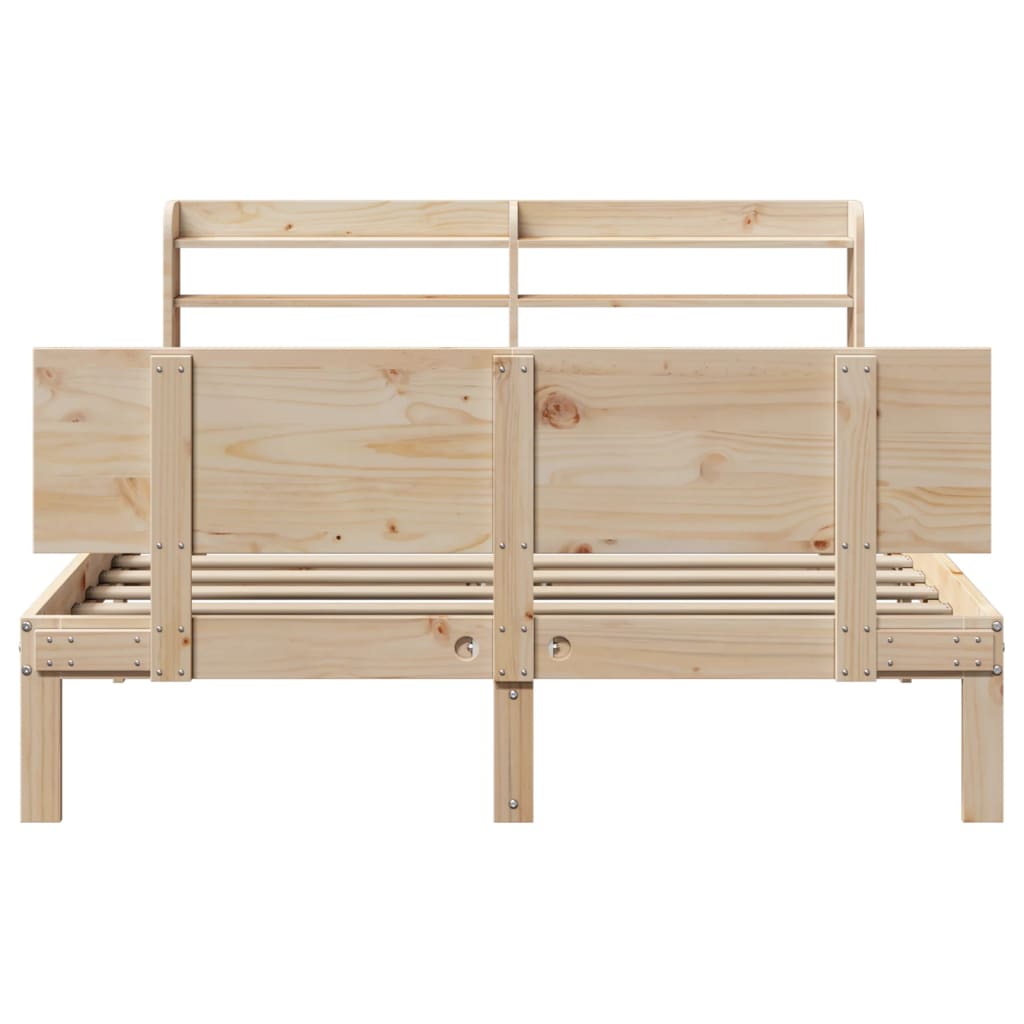 Cadre de lit avec tête de lit sans matelas 160x200 cm - XIOS