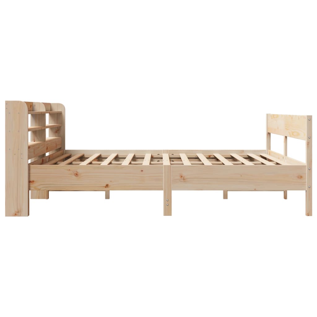 Cadre de lit sans matelas 180x200 cm bois massif de pin - XIOS