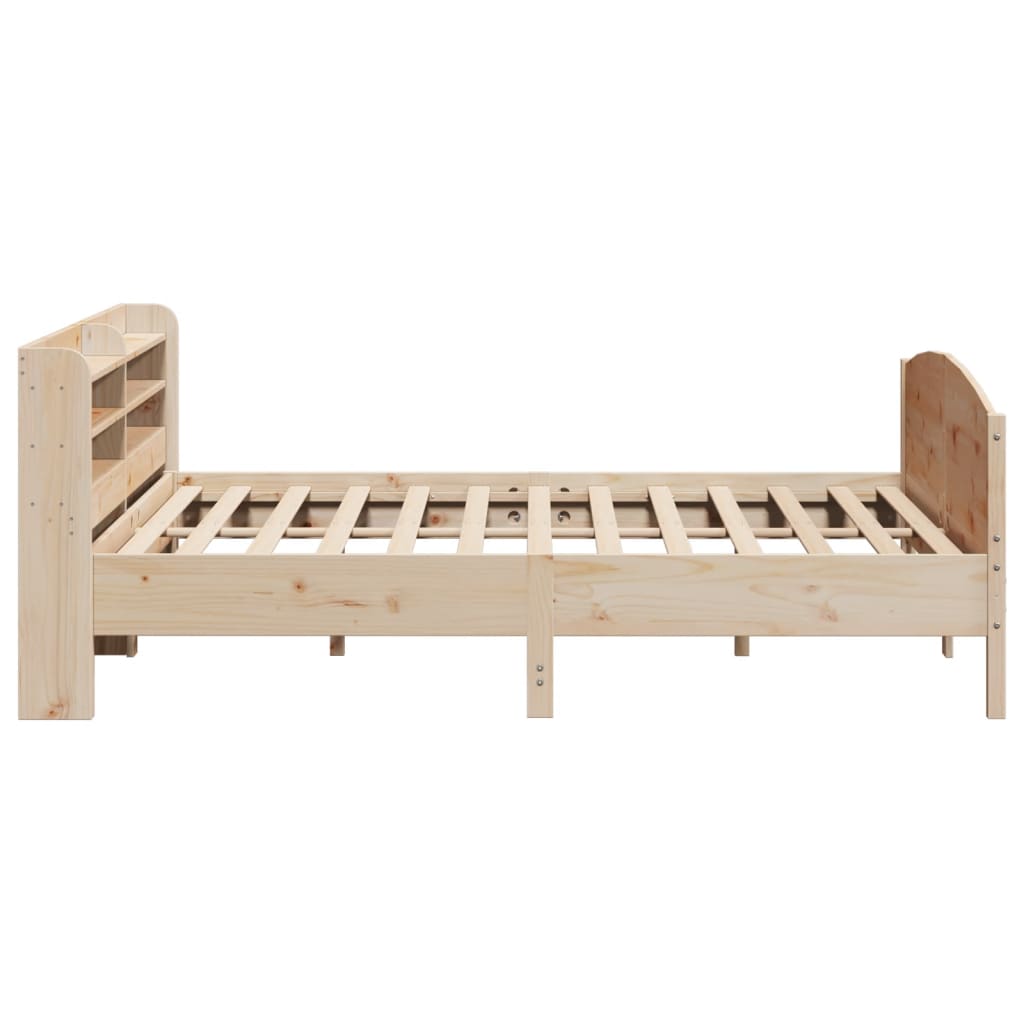 Cadre de lit sans matelas 180x200 cm bois massif de pin - XIOS
