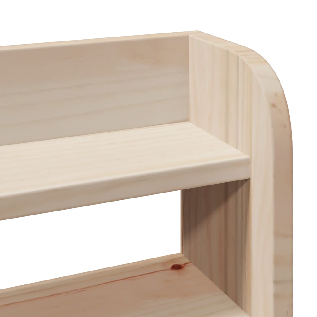 Cadre de lit sans matelas 100x200 cm bois massif de pin - XIOS