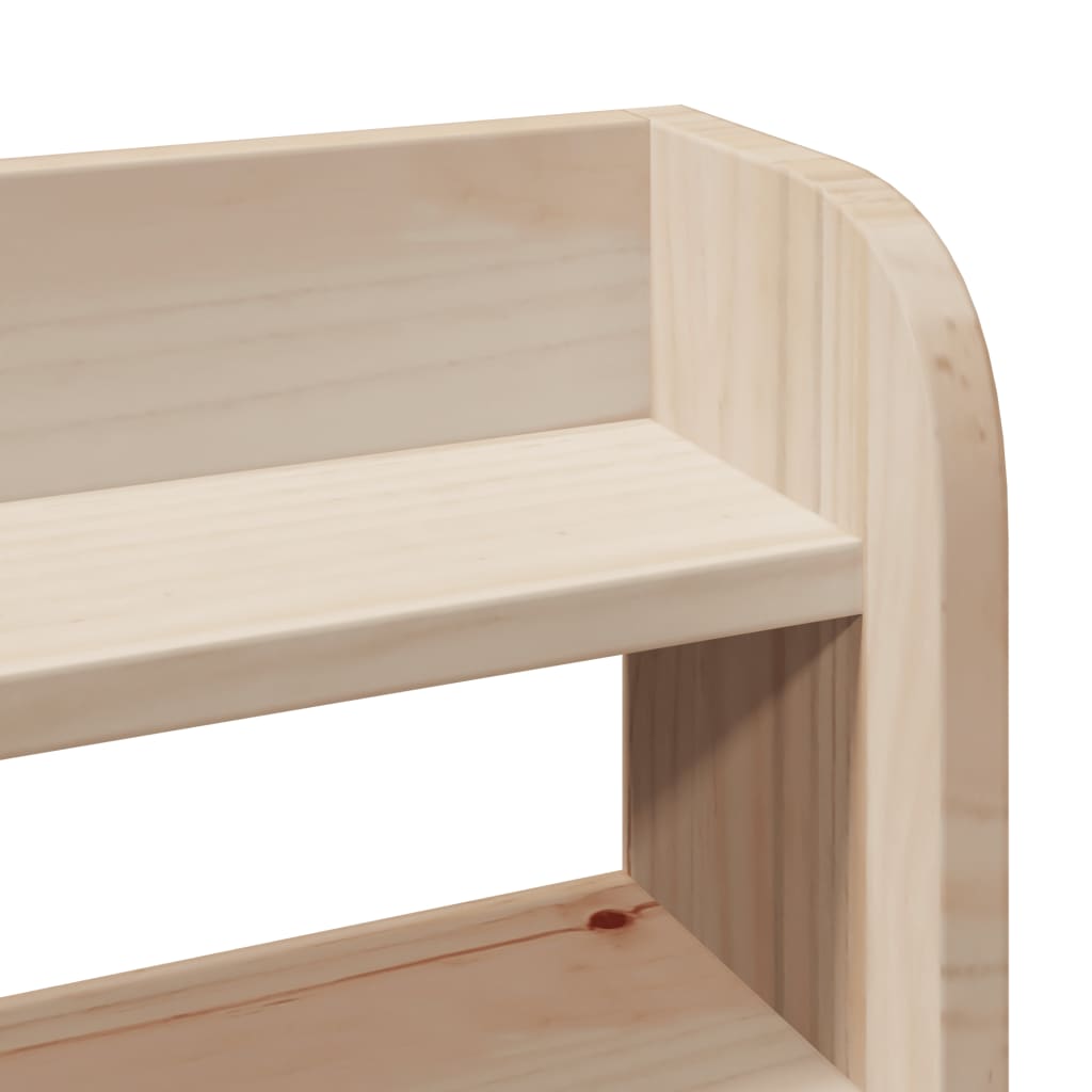 Cadre de lit avec tête de lit 140x200 cm bois de pin massif - XIOS