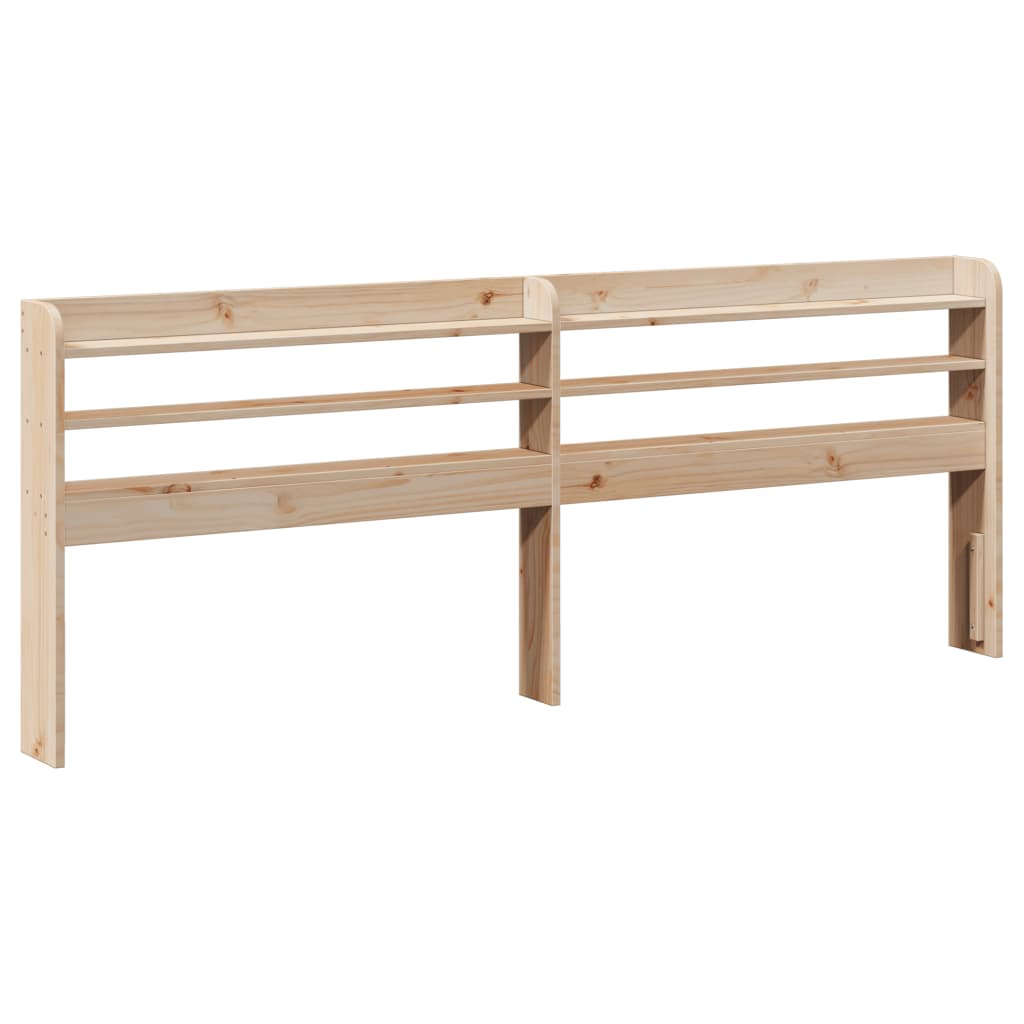 Cadre de lit sans matelas 200x200 cm bois massif de pin - XIOS